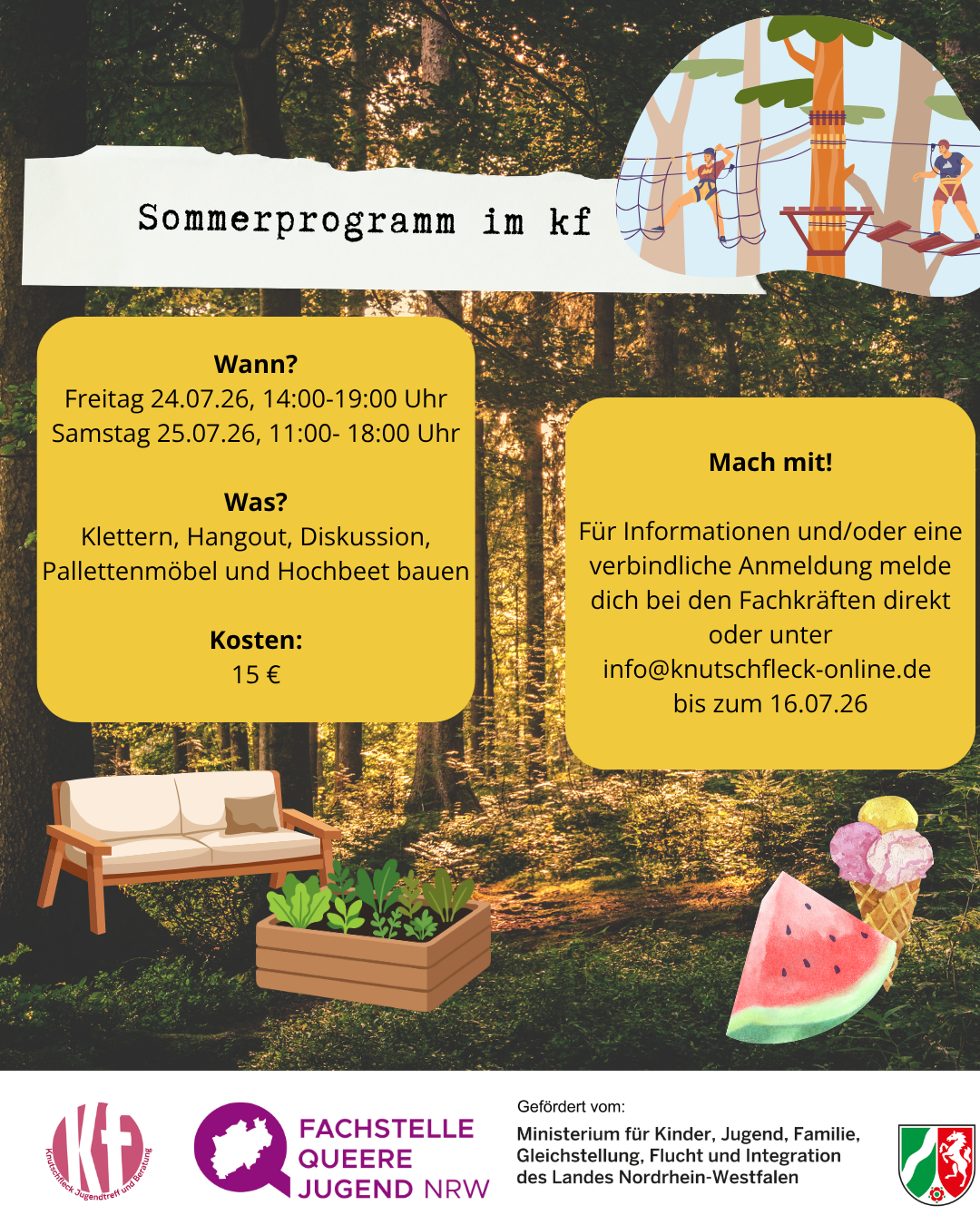 Sommerprogramm im Knutschfleck