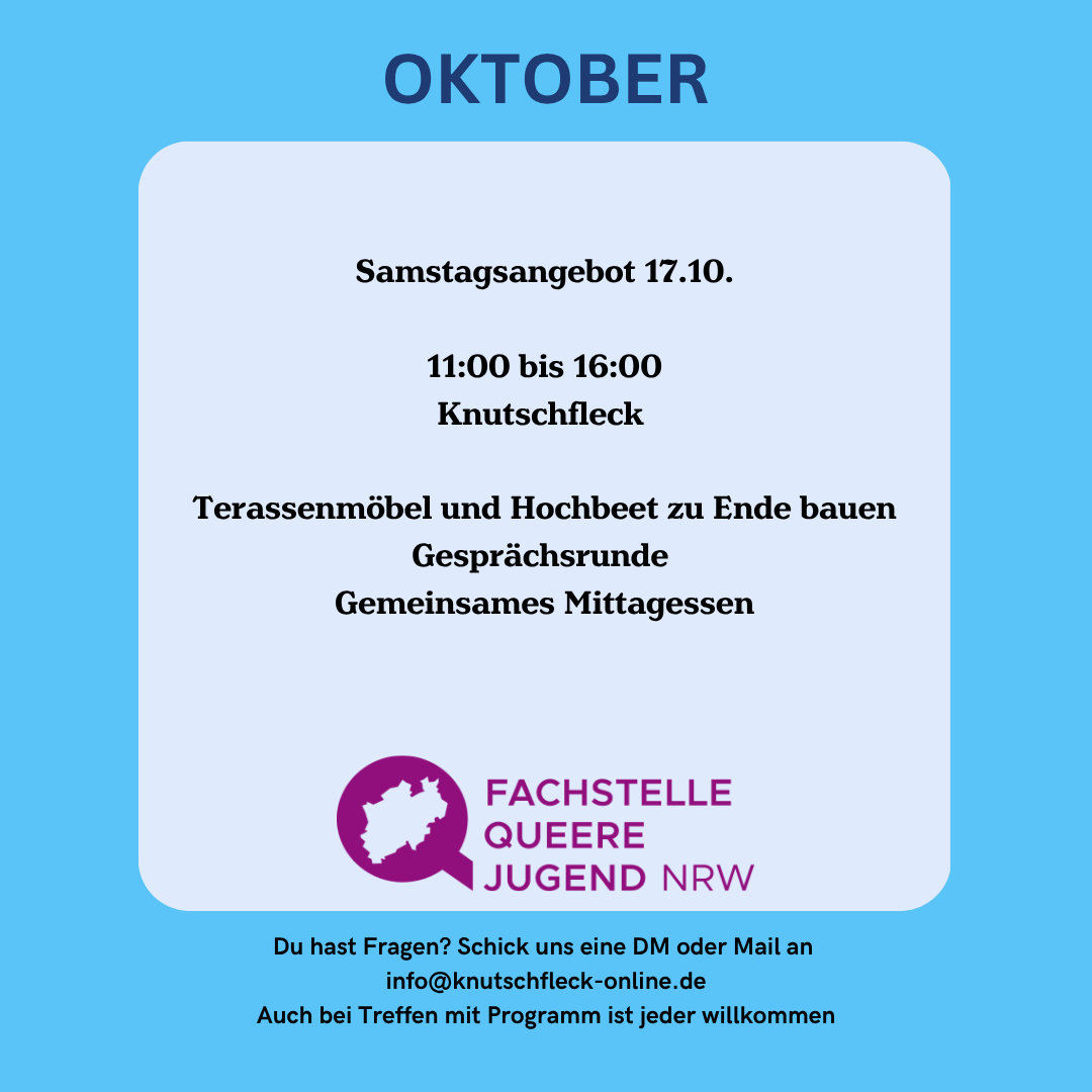 Samstagsangebot Oktober