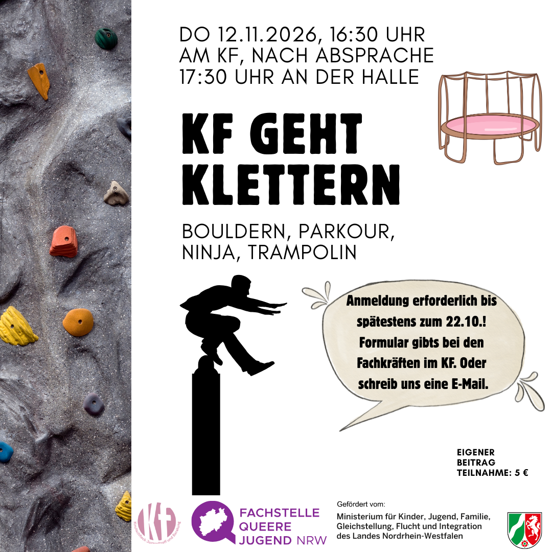 KF klettert